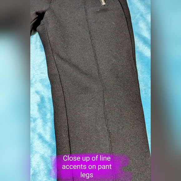 ZARA Basic Collection size XS, black dressy pants, EUC, crop skinny style - Picture 11 of 13